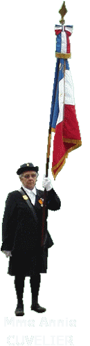 remise du drapeau
