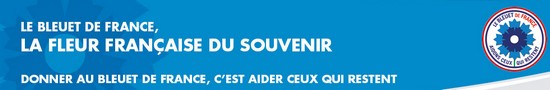 Le Bleuet de France s'engage pour nous. Donner au Bleuet de France c'est aider ceux qui restent. www.bleuetdefrance.fr