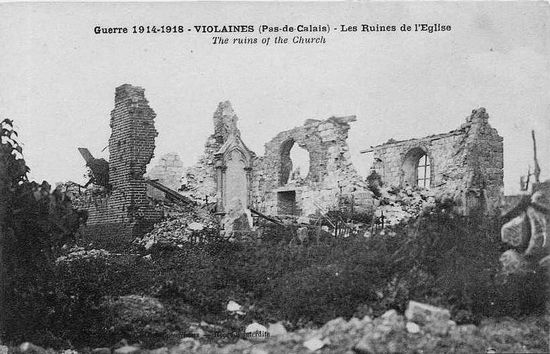 Ne pas oublier photos Violaines 1914 1918